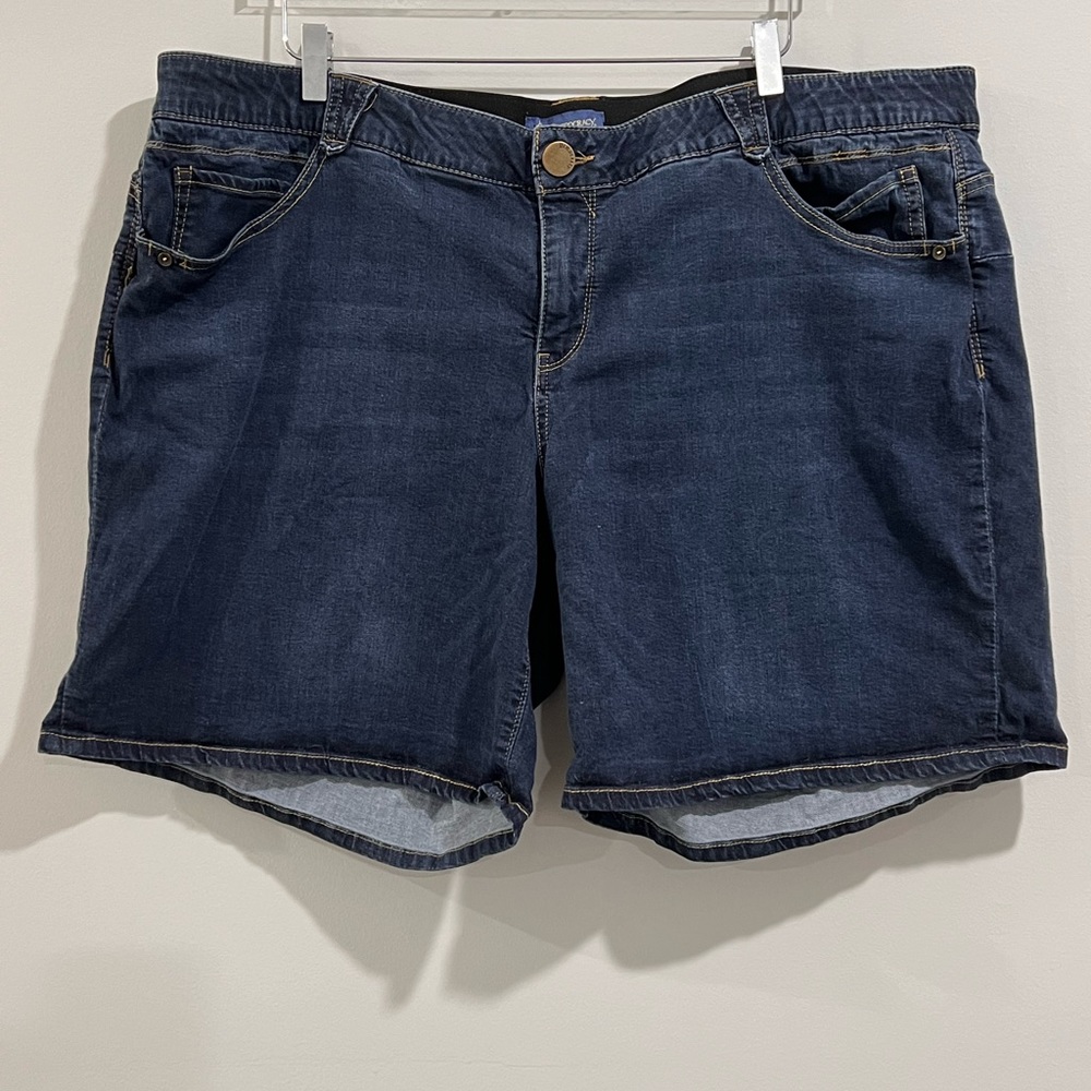 DEMOCRACY AbSolution Jean Shorts Size 24W - Picture 3 of 8